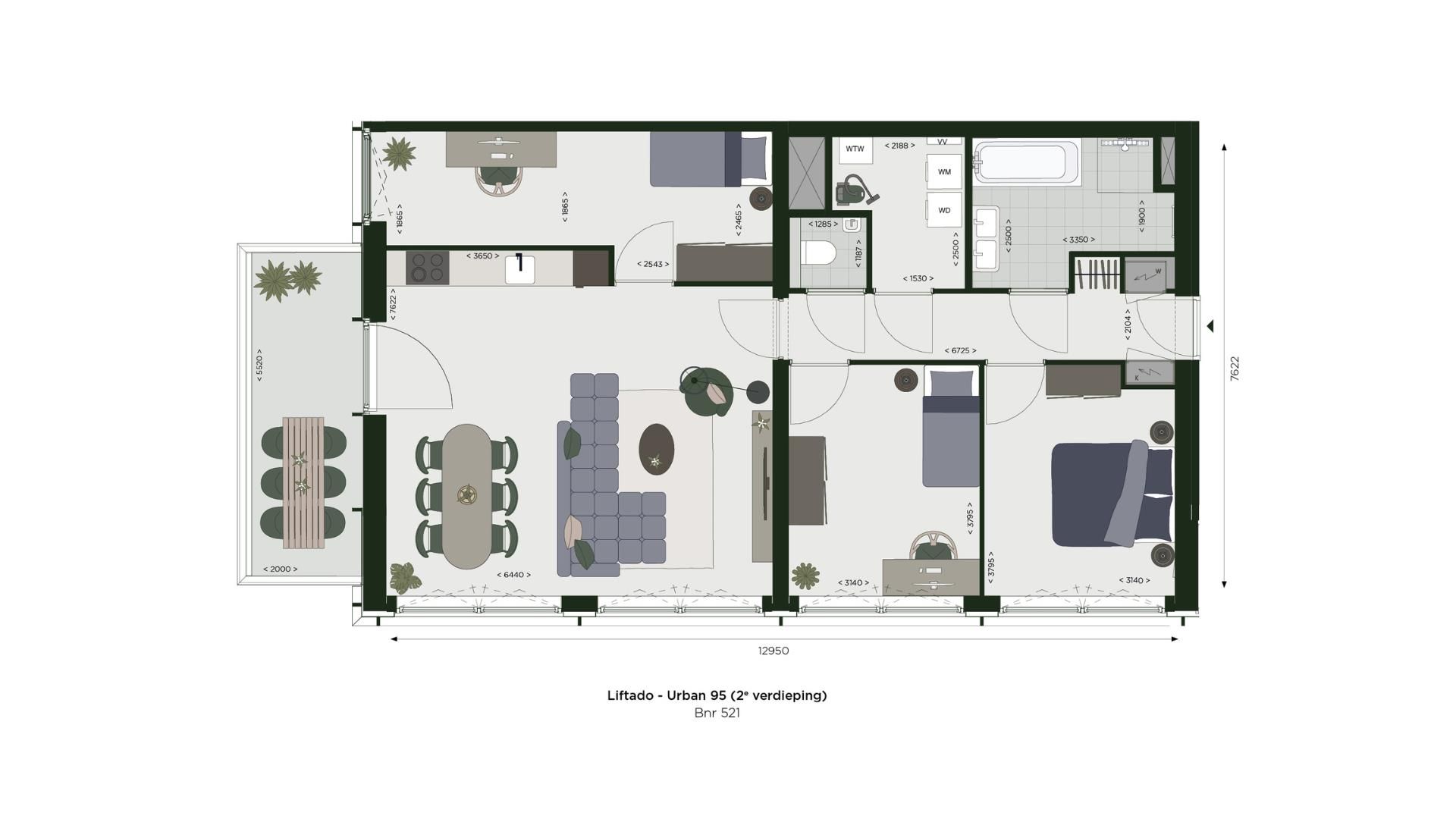 Photo 3 of Liftado Urban 80-95 (Bouwnr. 531)