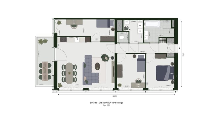 Foto 3 van Liftado Urban 80-95 (Bouwnr. 535)