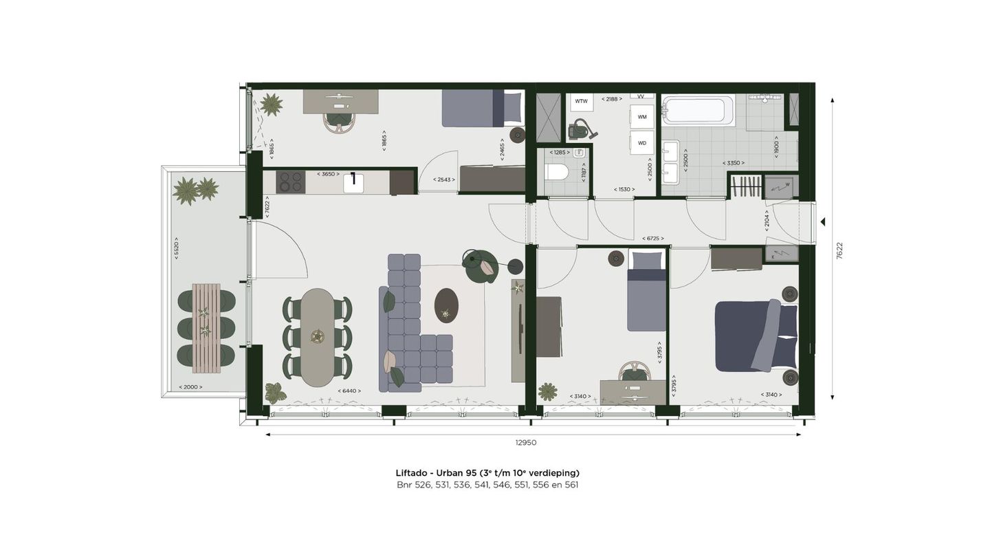 Foto 5 van Liftado Urban 80-95 (Bouwnr. 540)
