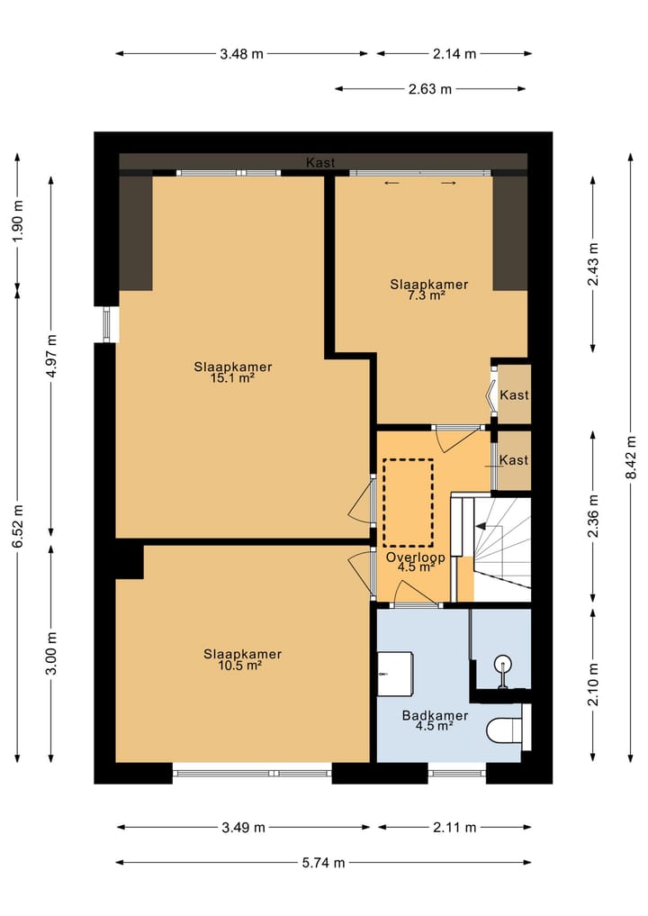 Foto 42 van Burgemeester Borgerstraat 33