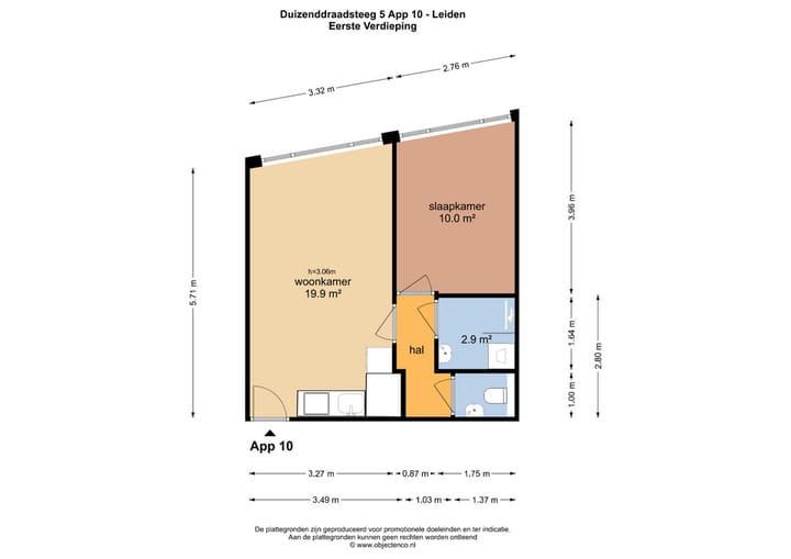 Foto 47 van Duizenddraadsteeg 5-C