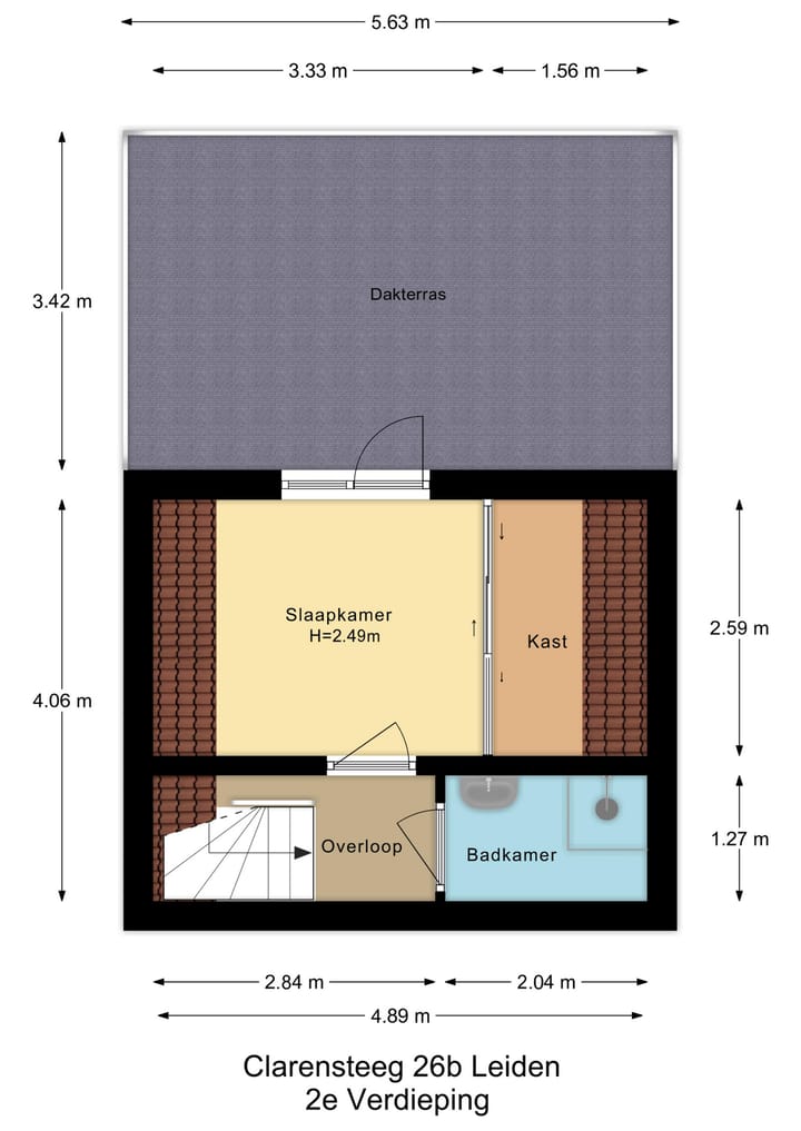 Foto 23 van Clarensteeg 26-B