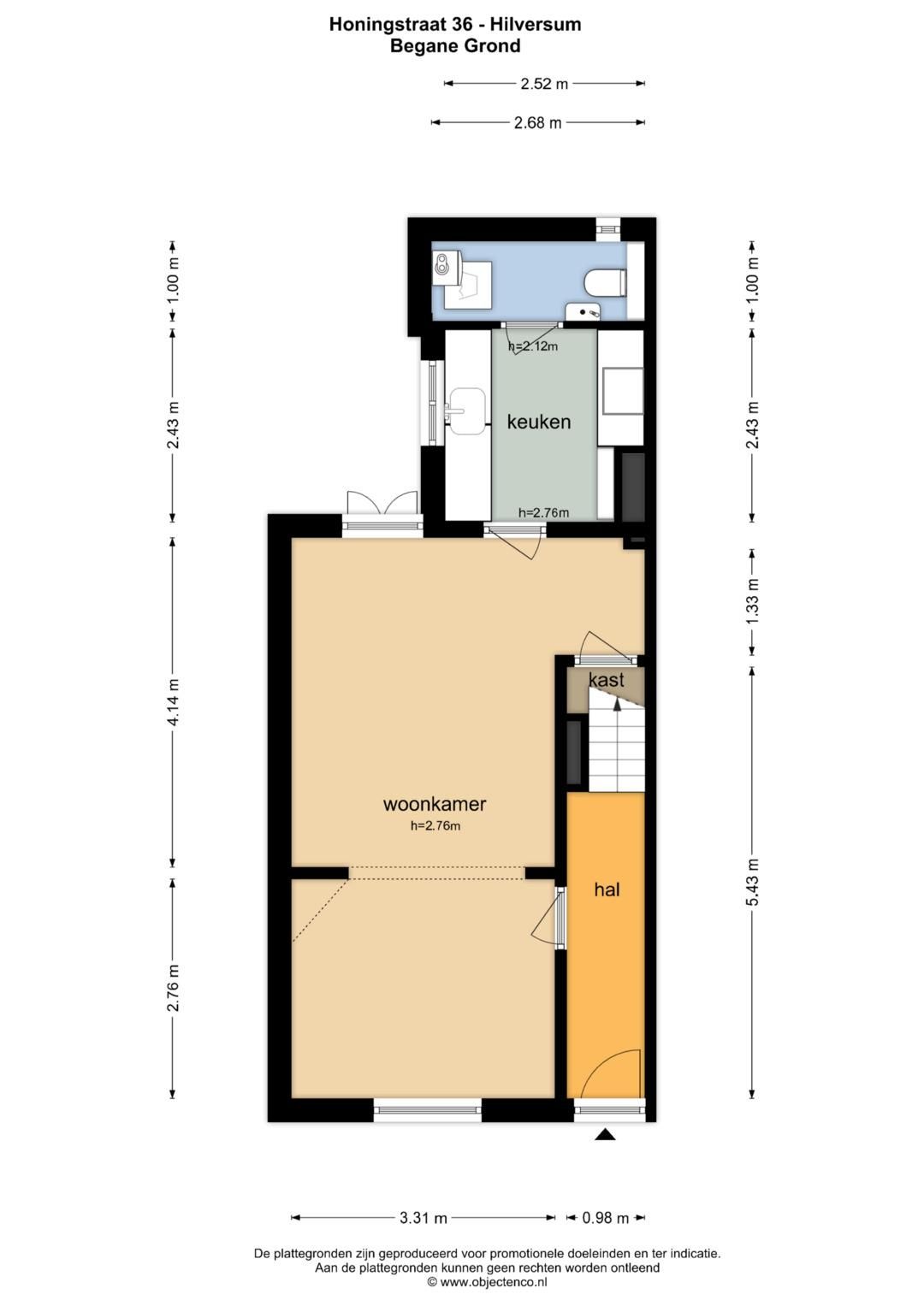 Foto 33 van Honingstraat 36