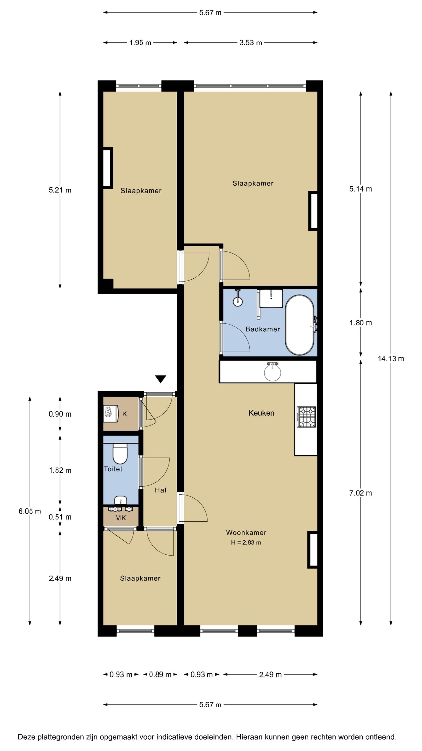 Foto 14 van Prins Hendrikkade 109-B02
