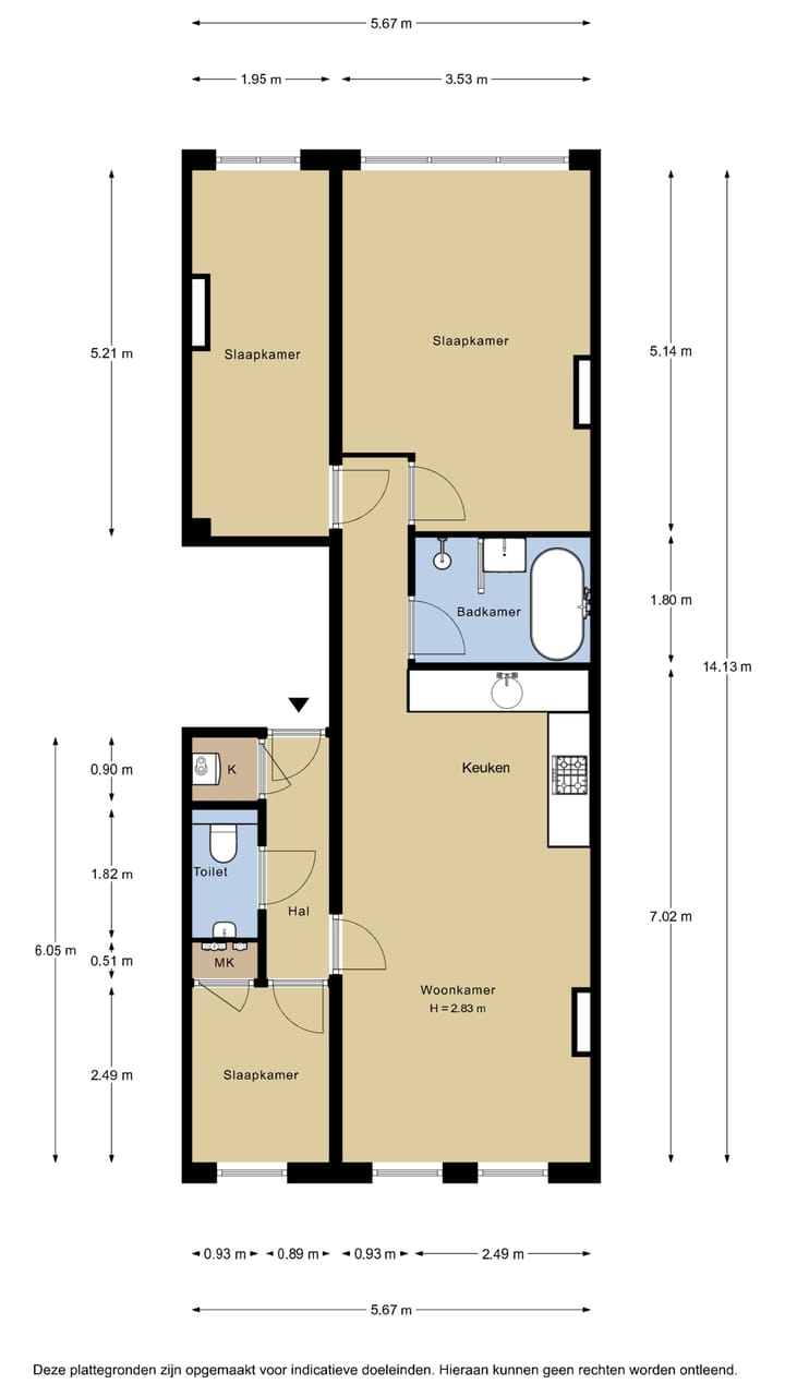 Foto 14 van Prins Hendrikkade 109-B02