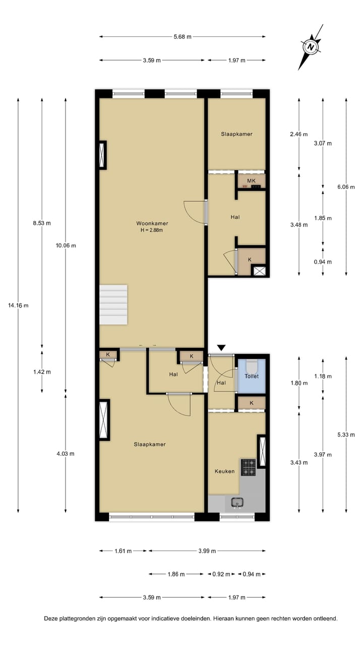 Foto 15 van Prins Hendrikkade 109-B03