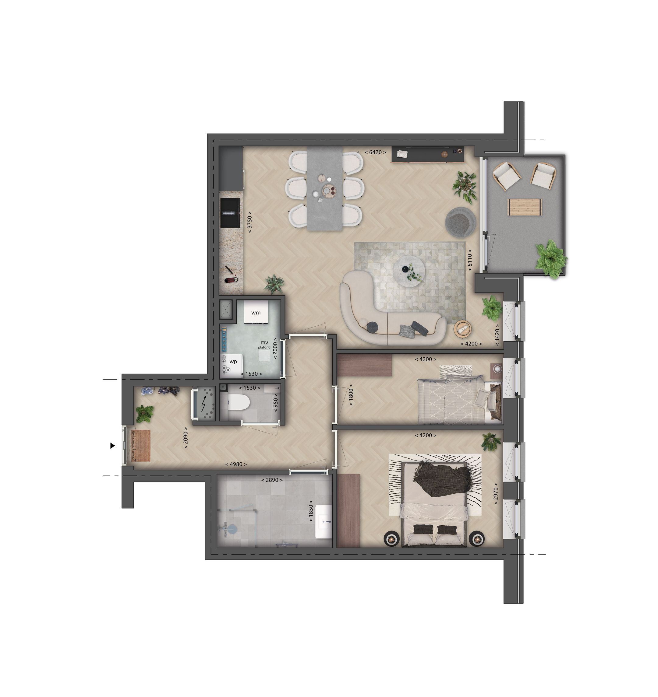 Foto 3 van Kolk (Bouwnr. 17)