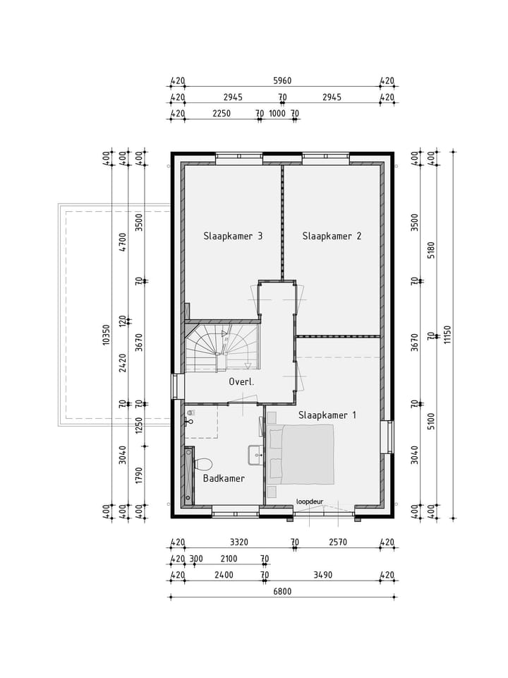 Foto 3 van Bouw type B (Bouwnr. 084)