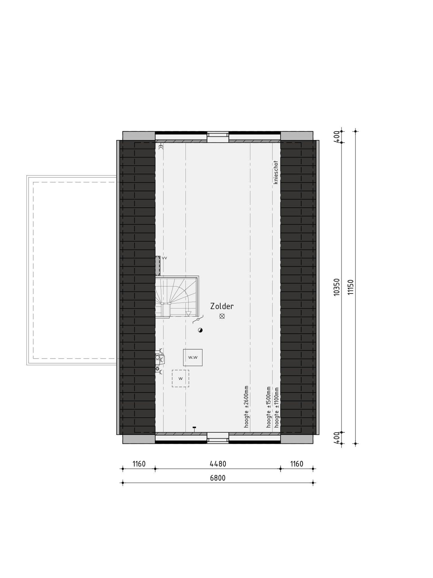 Foto 4 van Bouw type A (Bouwnr. 003)