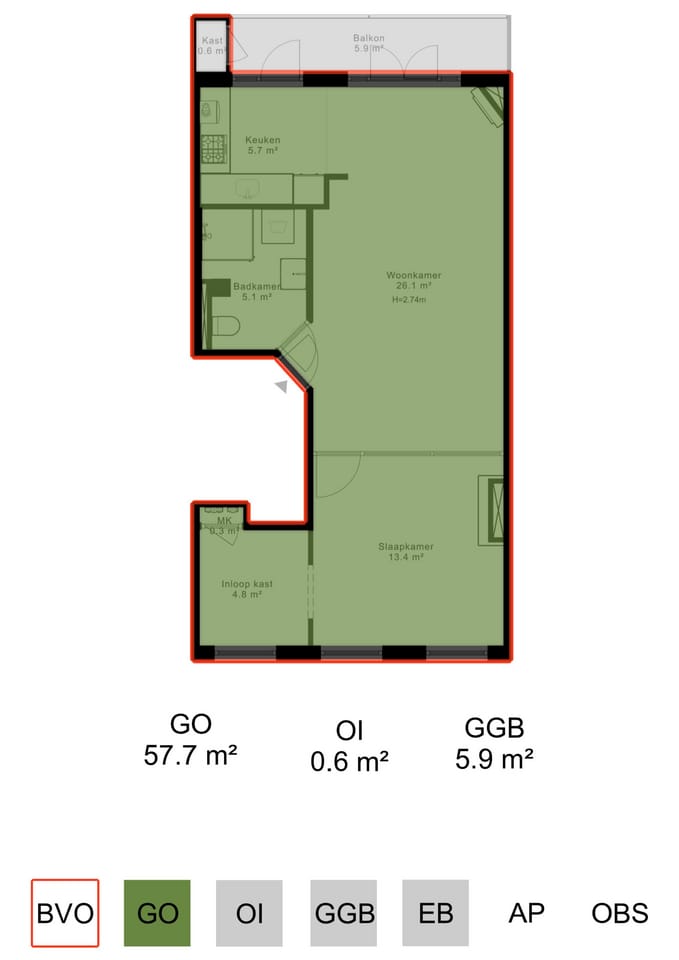 Foto 24 van Michelangelostraat 81-2