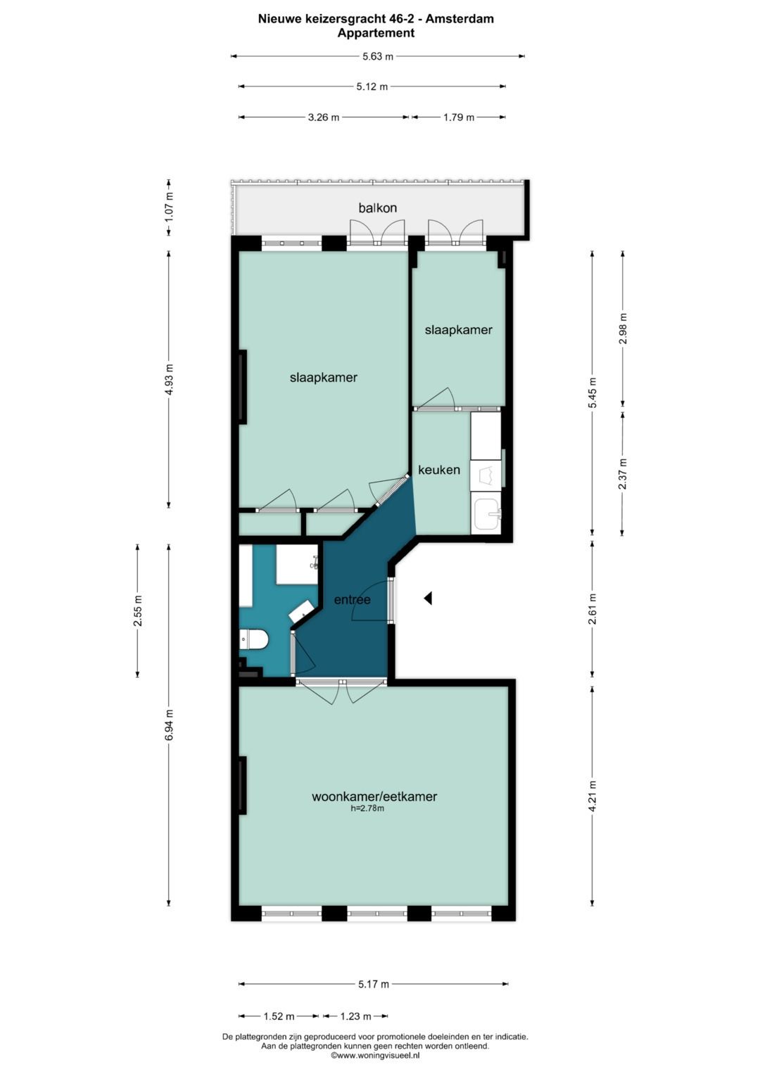 Foto 35 van Nieuwe Keizersgracht 46-2