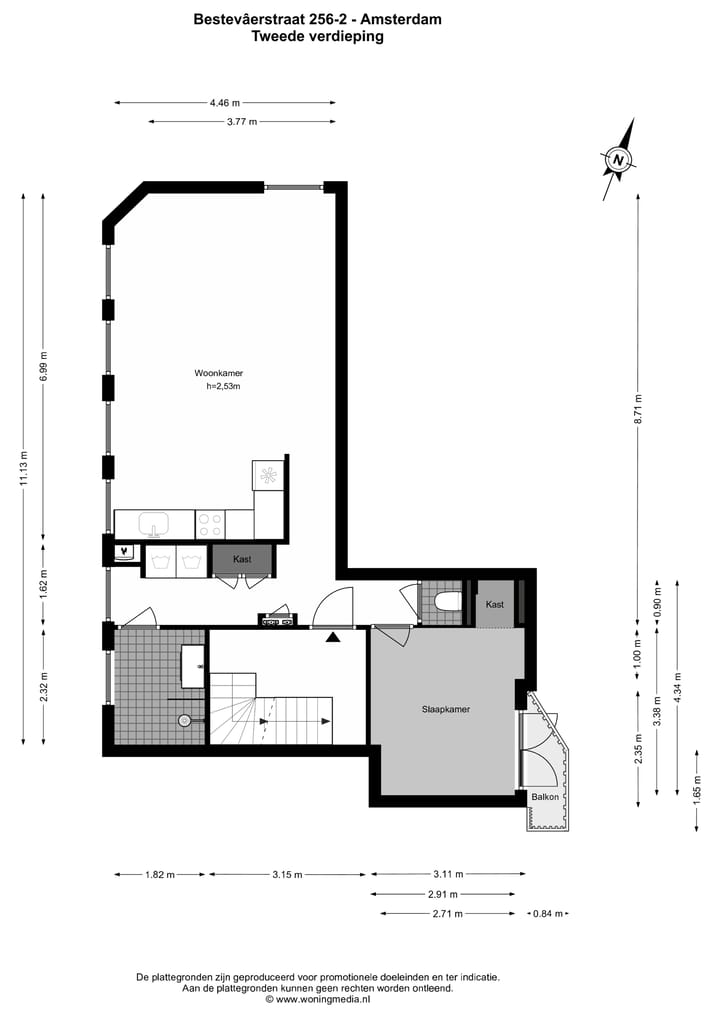 Foto 21 van Bestevâerstraat 256-2