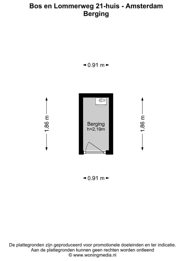 Foto 28 van Bos en Lommerweg 21-H