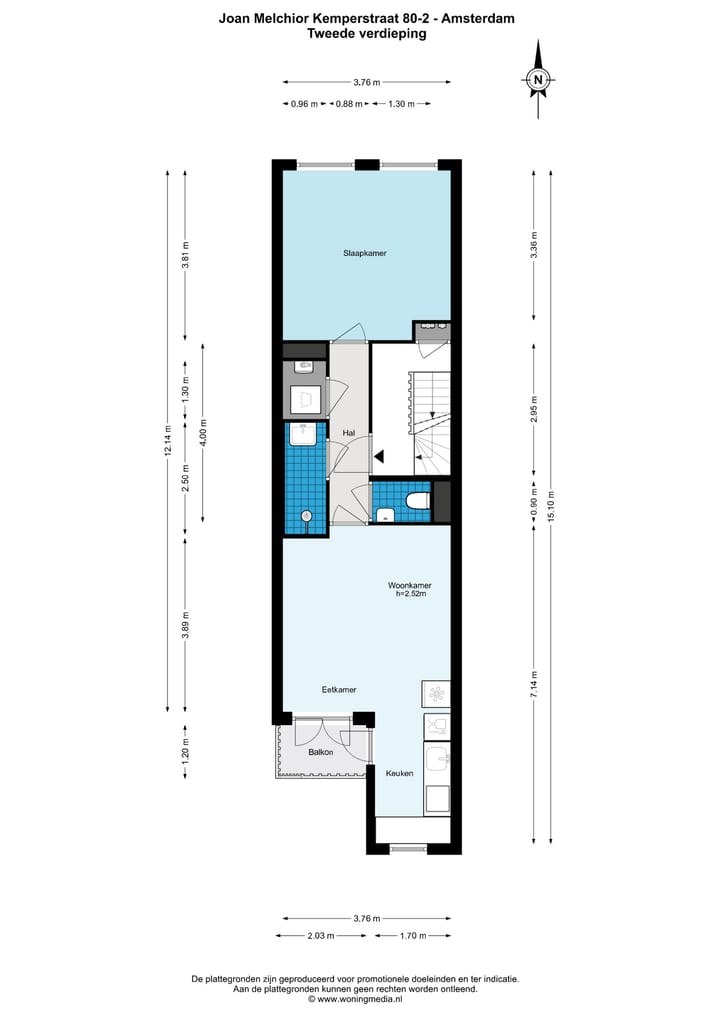 Foto 23 van Joan Melchior Kemperstraat 80-2