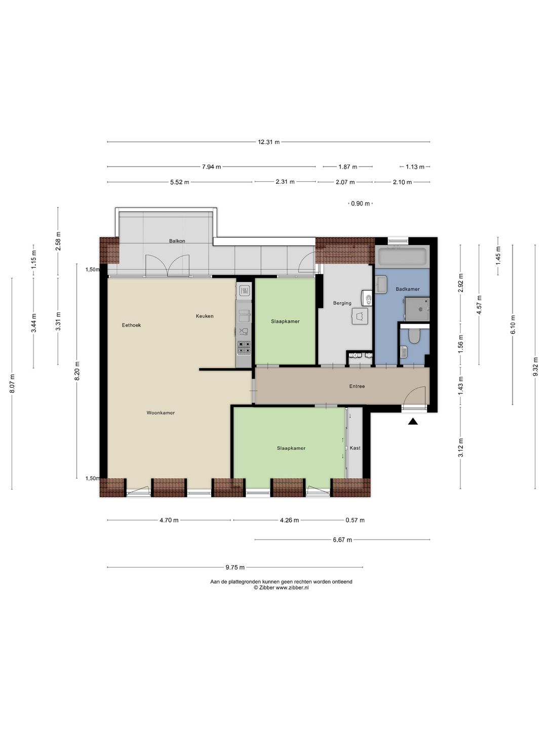 Foto 28 van Piet van Thielplein 7-B