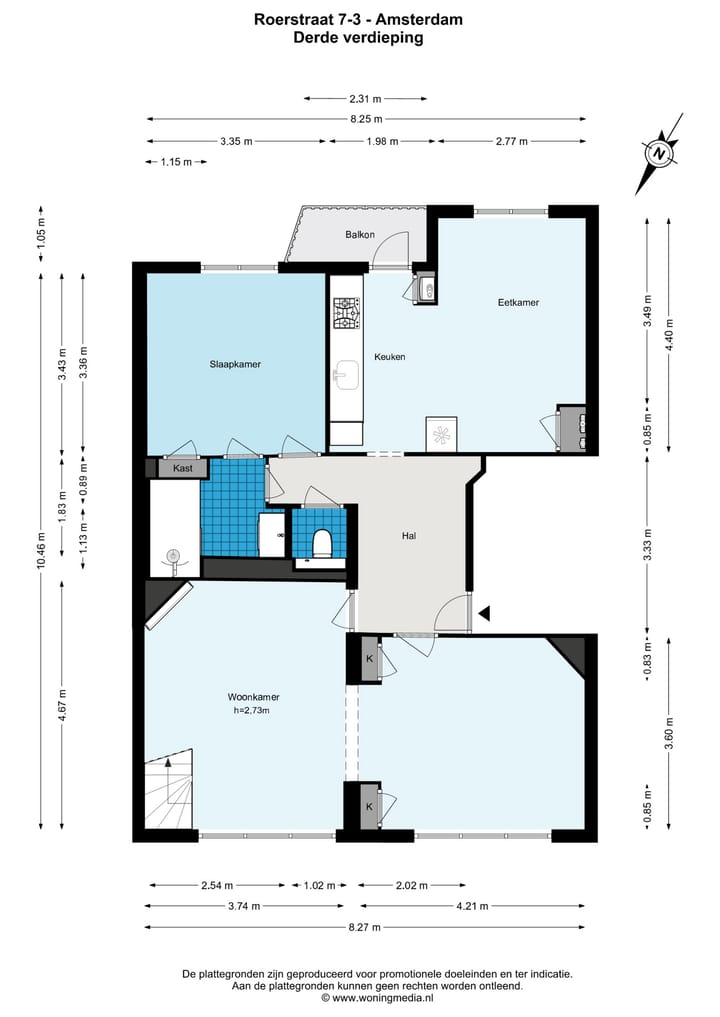 Foto 38 van Roerstraat 7-3