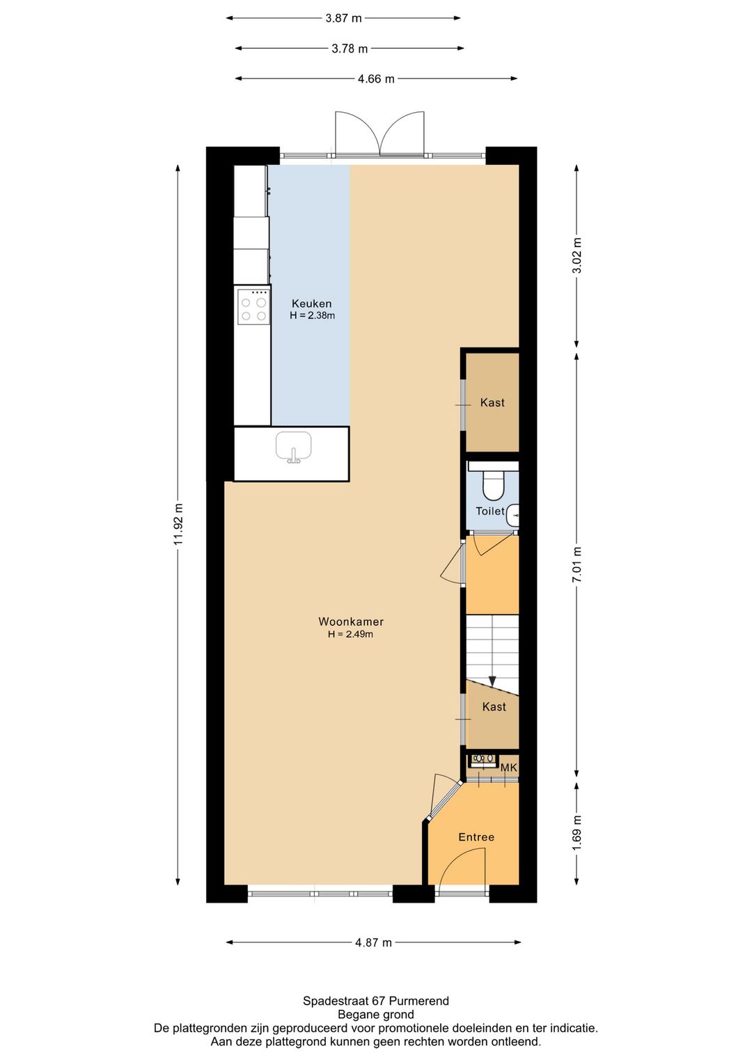 Foto 46 van Spadestraat 67