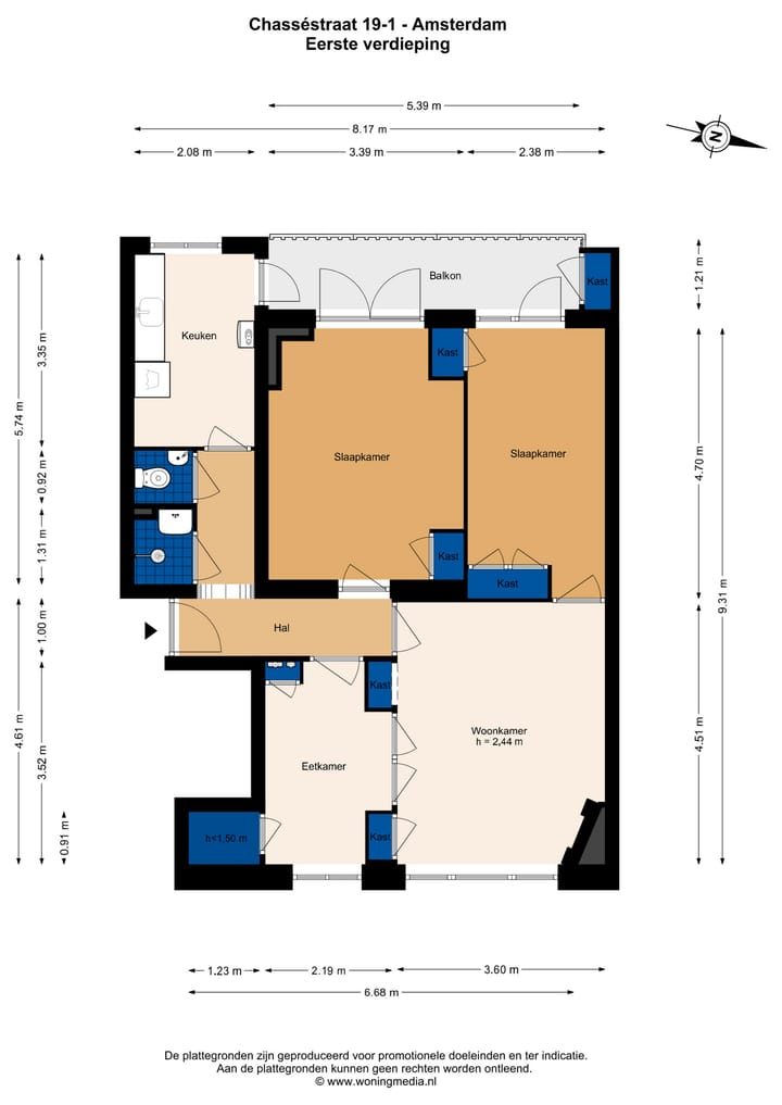Foto 24 van Chasséstraat 19-1