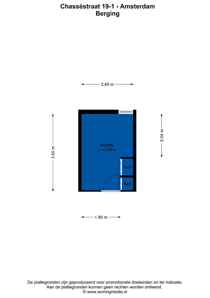Foto 25 van Chasséstraat 19-1