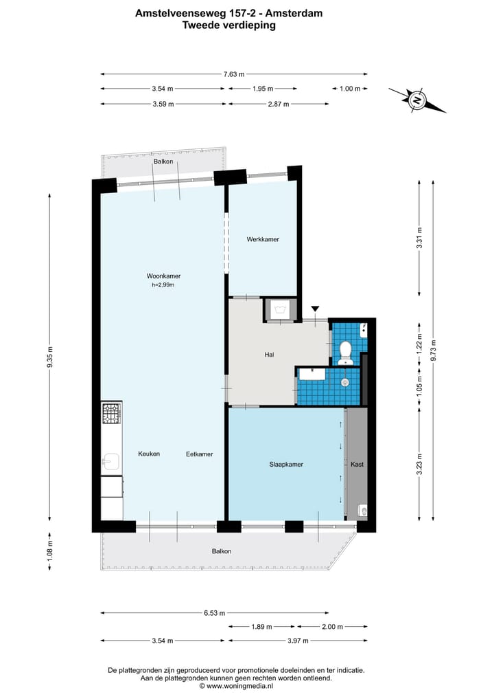 Foto 21 van Amstelveenseweg 157-2