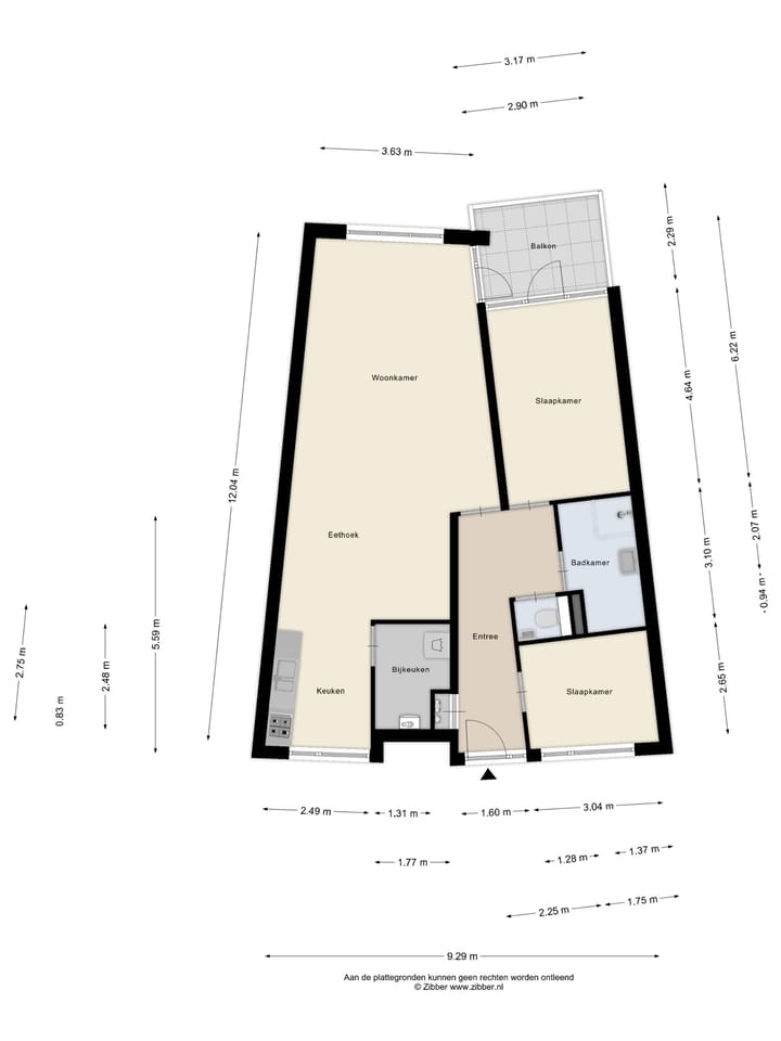 Foto 37 van Burg. Doffegnieslaan 2-F10