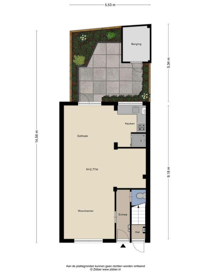 Foto 43 van Lange Wijngaardstraat 27-RD