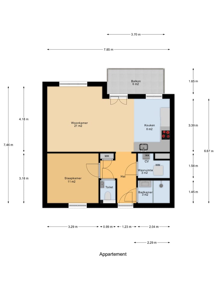 Foto 25 van Burgemeester van Dijkesingel 206-F