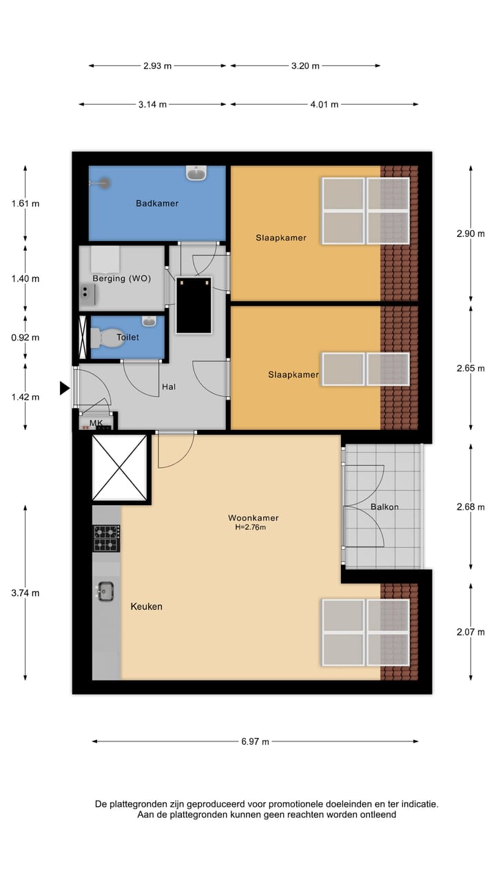 Foto 37 van Blauwe Klok 39