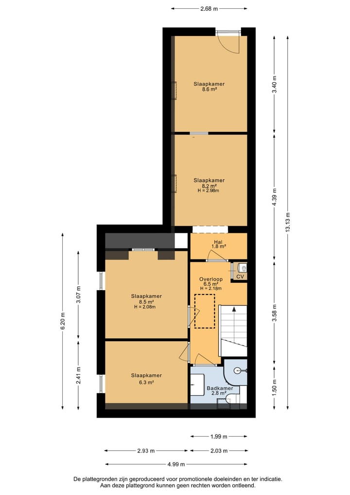 Foto 60 van Leeghwaterstraat 16