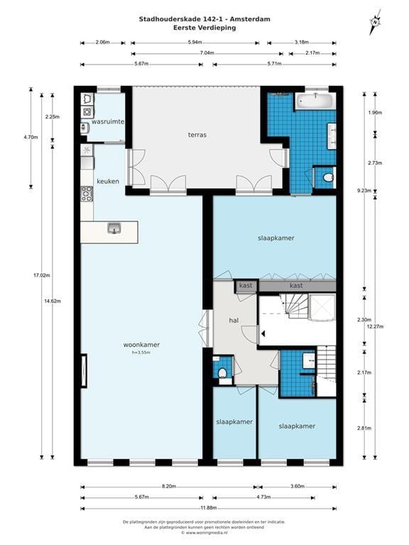 Foto 20 van Stadhouderskade 142-A