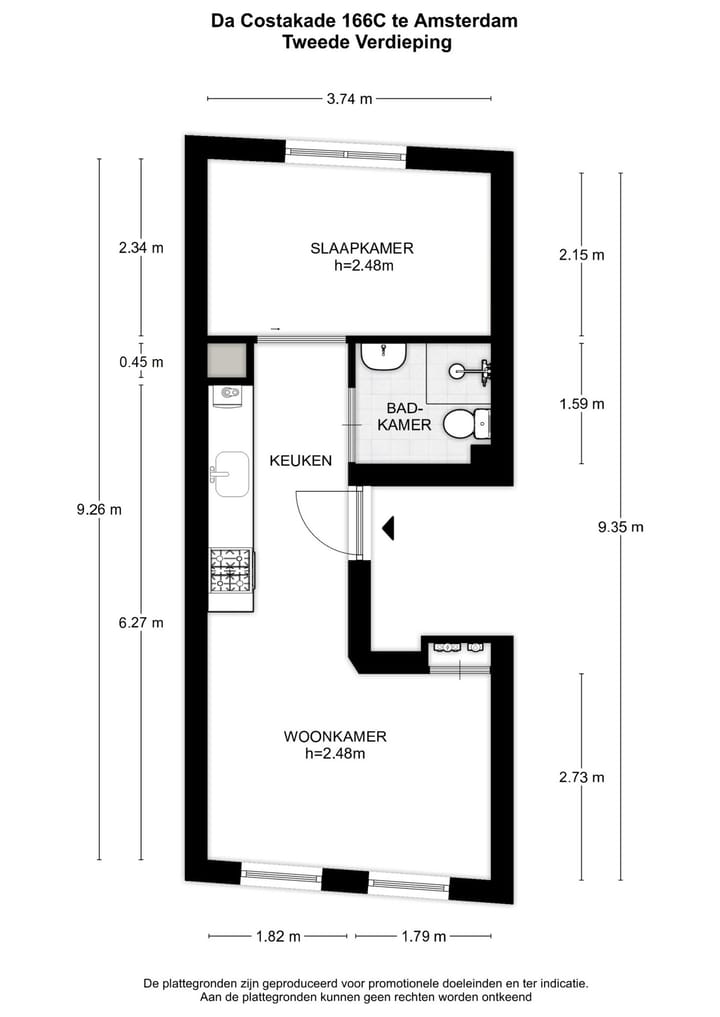 Foto 24 van Da Costakade 166-C