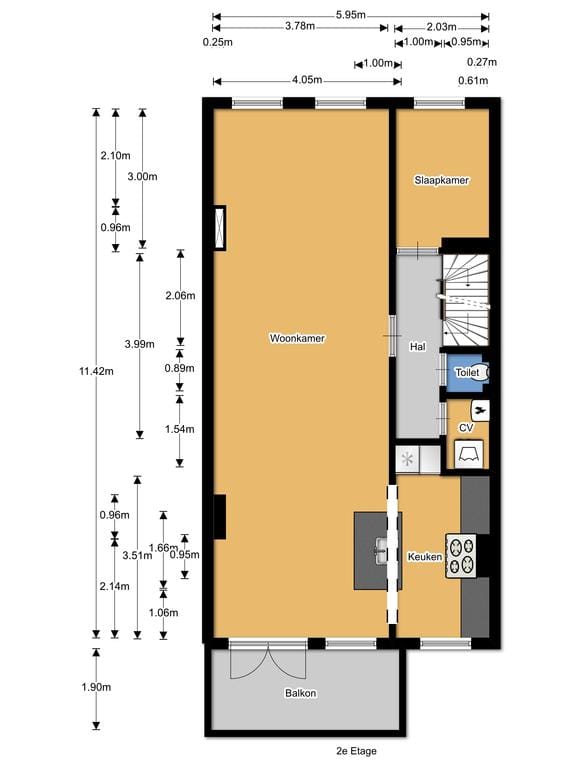 Foto 34 van Van Kinsbergenstraat 107-A