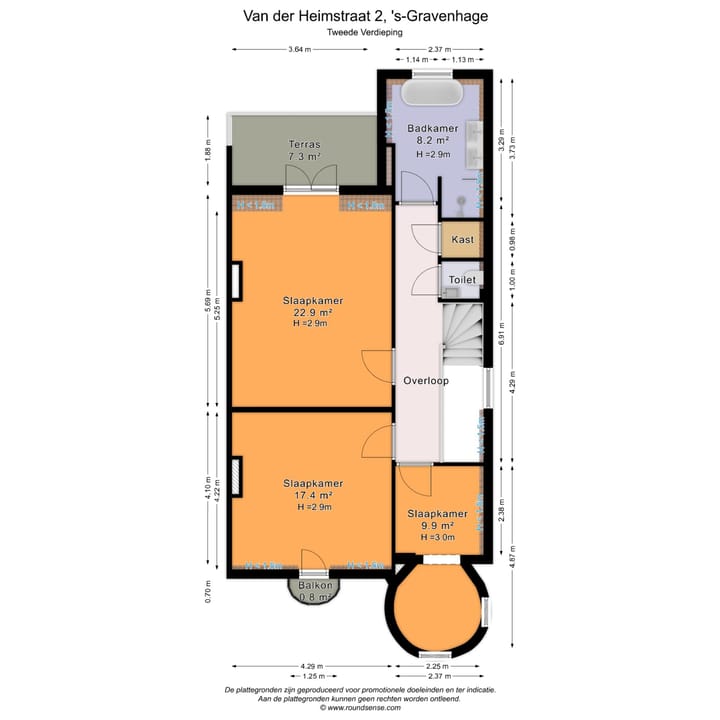 Foto 85 van Van der Heimstraat 2