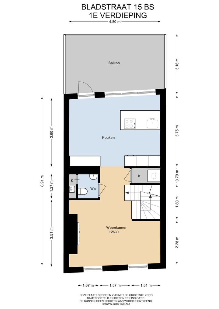 Foto 25 van Bladstraat 15-BS