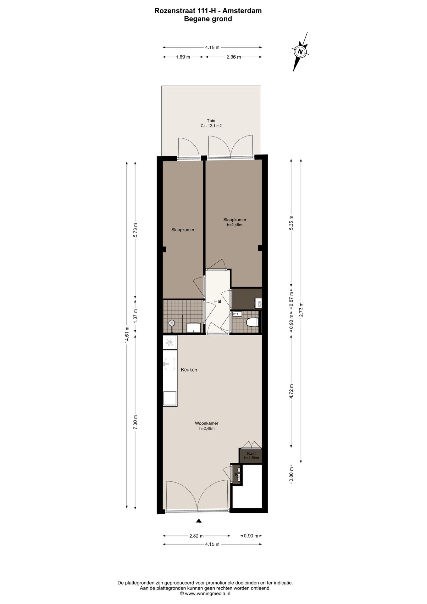 Foto 18 van Rozenstraat 111-H