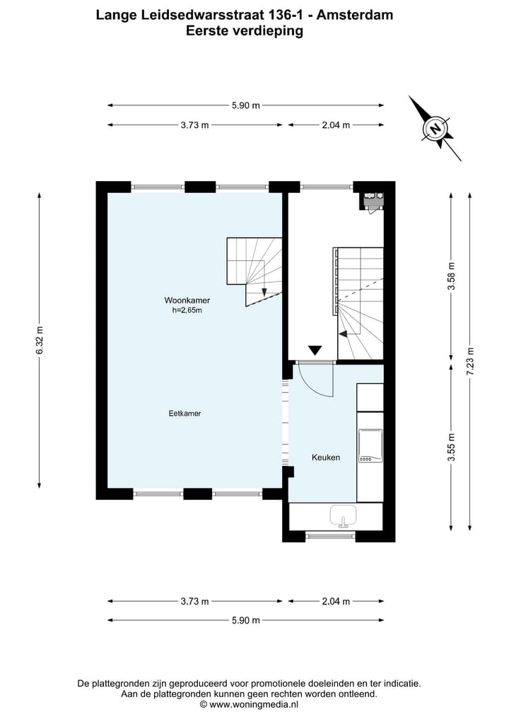 Photo 22 of Lange Leidsedwarsstraat 136-1