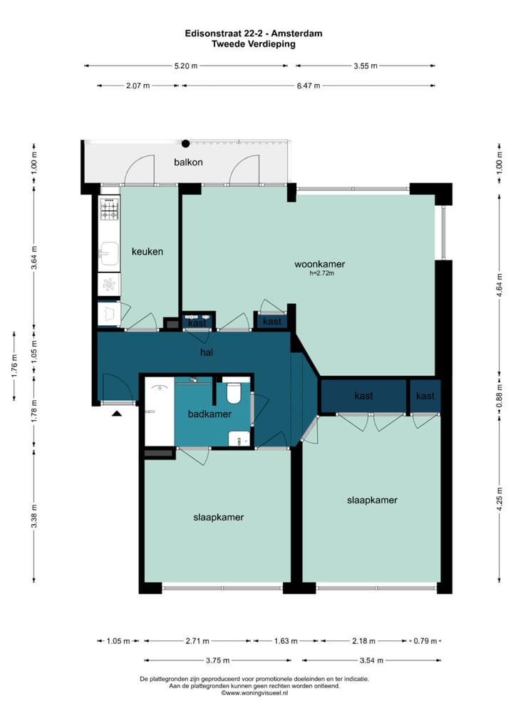 Foto 42 van Edisonstraat 22-2