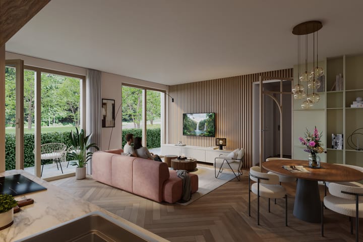 Image of Type 60 - 70m2 Apartment with shared street entrance