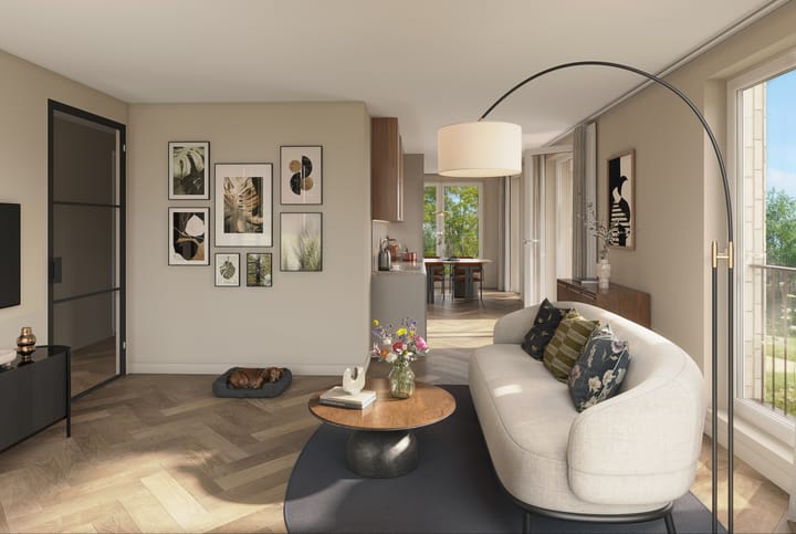 Image of Type 70 - 80m2 Apartment with shared street entrance