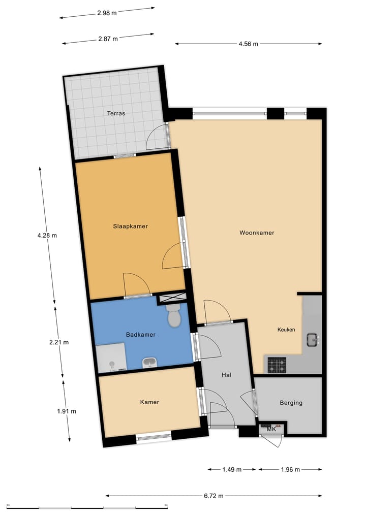 Foto 8 van Westeinde 22-D