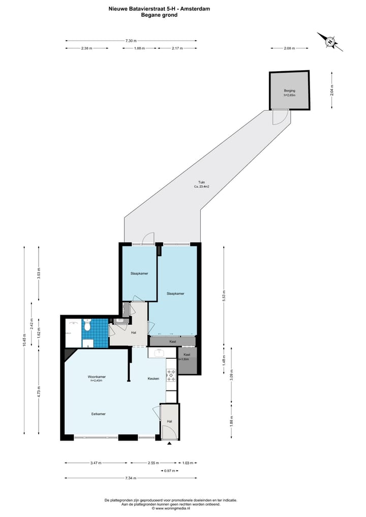 Foto 34 van Nieuwe Batavierstraat 5-H
