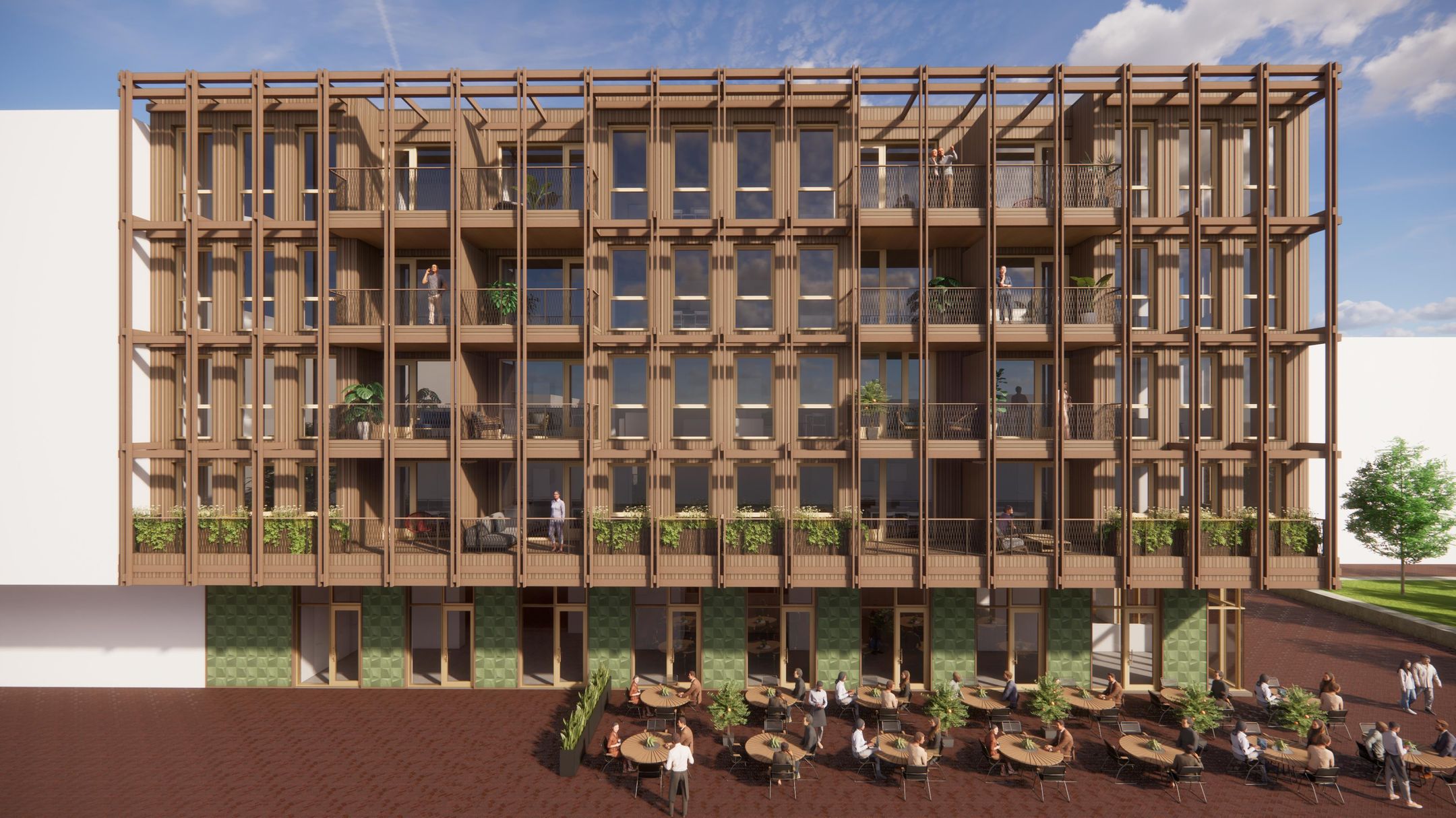 Photo 3 of Tweekamer appartement (Bouwnr. 20)