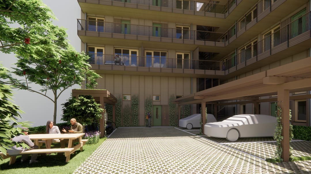 Photo 7 of Tweekamer appartement (Bouwnr. 20)