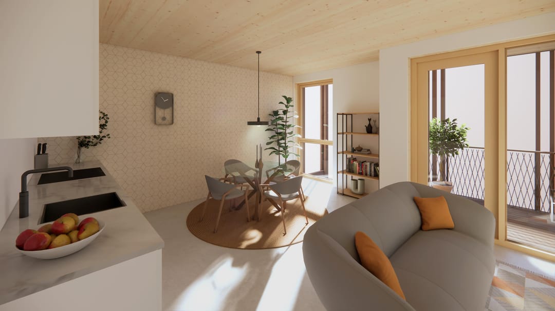 Photo 11 of Tweekamer appartement (Bouwnr. 20)