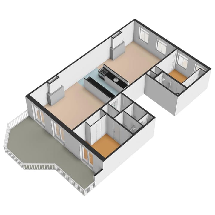 Foto 38 van Van de Spiegelstraat 3-B