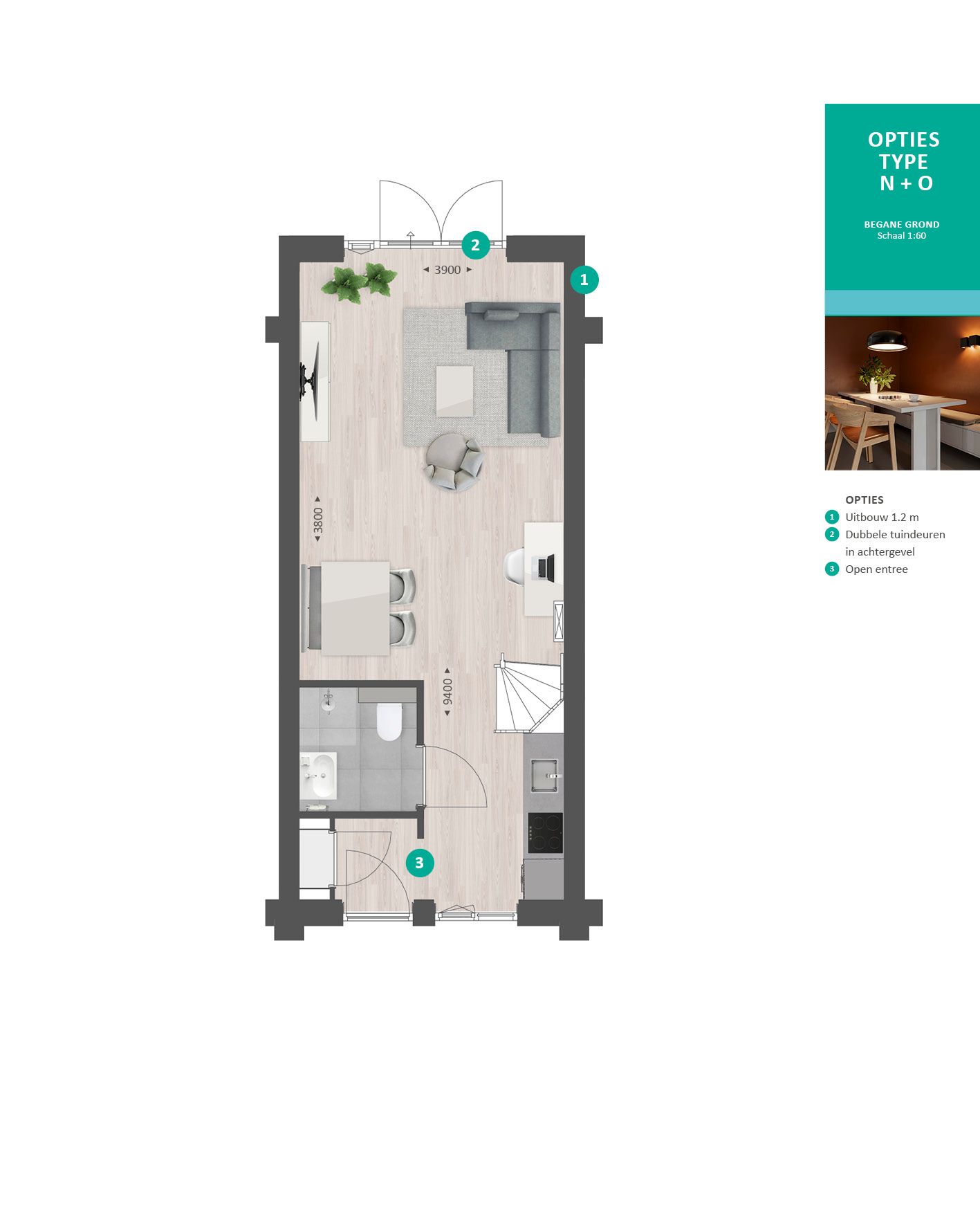 Photo 6 of HOEKWONINGEN | TYPE O (Bouwnr. 550)