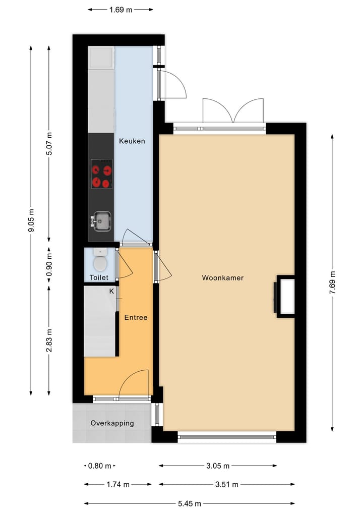 Foto 6 van Bovensingel 88