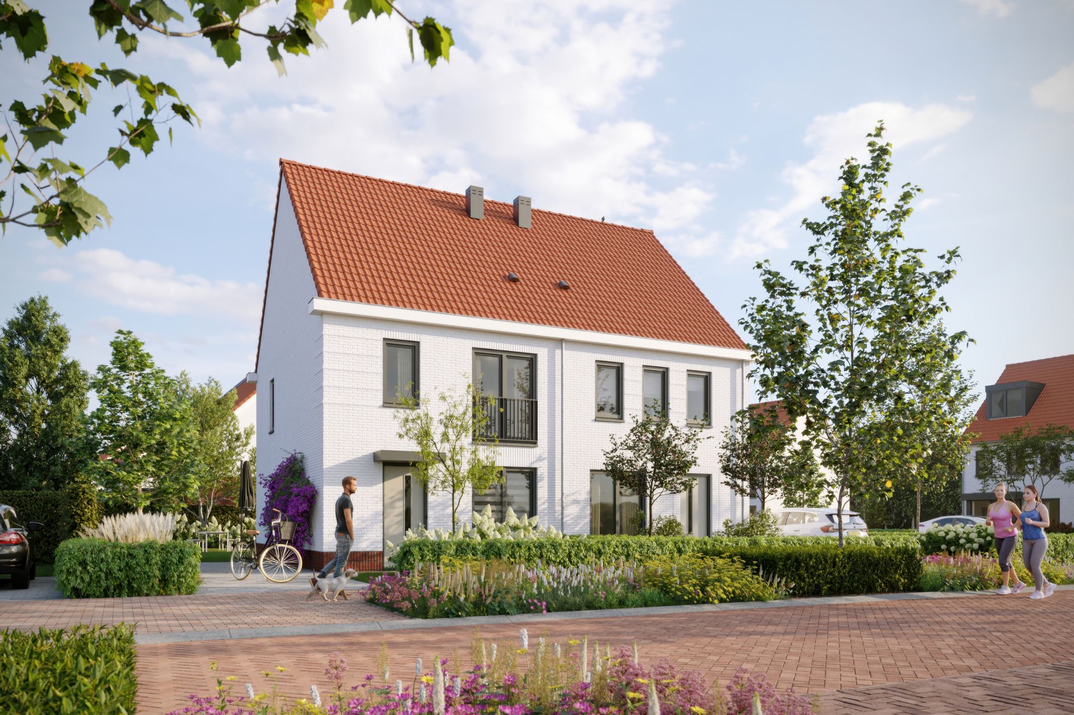 Buying a house in The Netherlands., Woningtype B (twee-onder-een-kapwoning) (Bouwnr. 173)