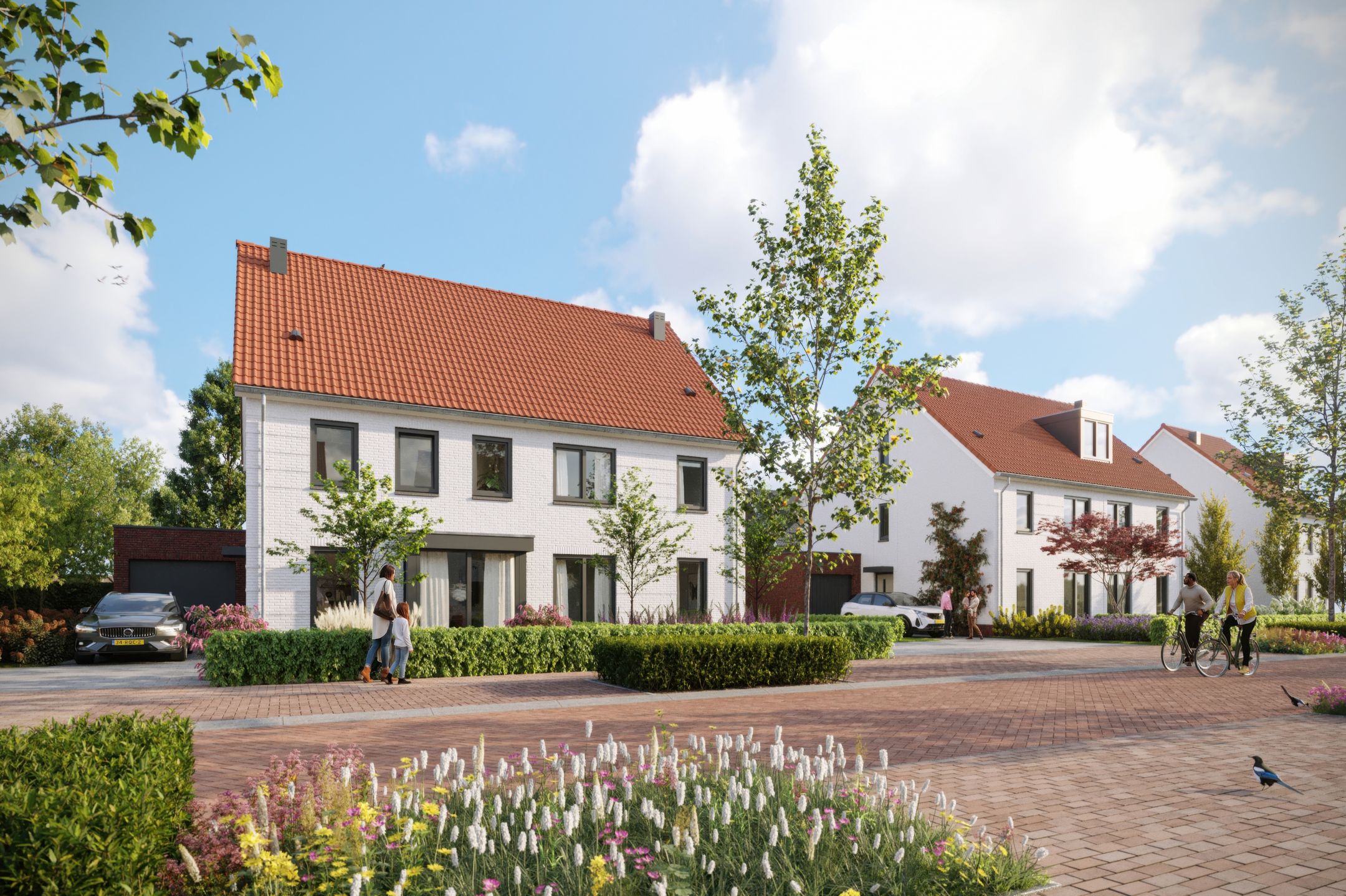 Buying a house in The Netherlands., Woningtype J (twee-onder-een-kapwoning) (Bouwnr. 169)