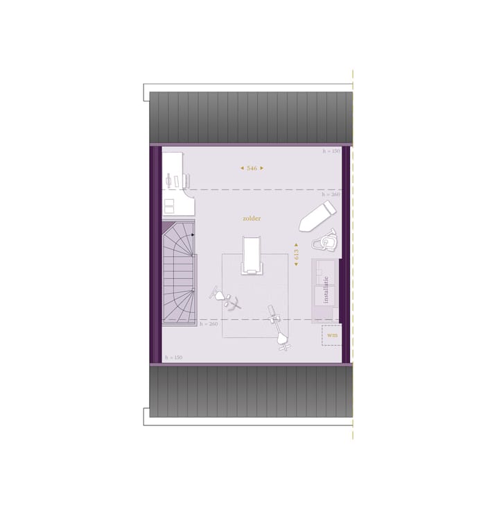 Photo 7 of Woningtype B (twee-onder-een-kapwoning) (Bouwnr. 174)